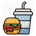 Burger Hamburger Junk Food Icon
