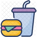 Fast Food Junk Unhealthy Icon