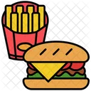 Burger Sandwich Breakfast Icon