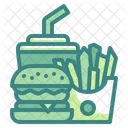 Fast Food Burger Junk Food Icon