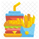 Fast Food Burger Junk Food Icon