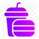 Fast Food Soft Drink Junk Food Icon