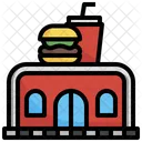 Fast food Laden  Symbol