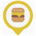 Fast Food Location  Icon