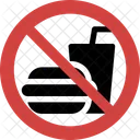 Fast-food not allowed  Icon