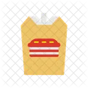 Fast food packaging  Icon