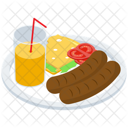 Fast Food Platter Icon