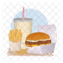 Fast Food Food Junk Food Icon
