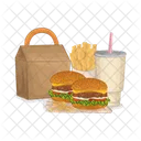 Burger Fast Food Food Icon