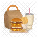 Burger Fast Food Food Icon
