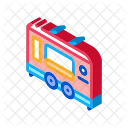 Fast Food Trailer  Icon