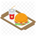 Fast Food Junk Food Takeaway Meal Icon