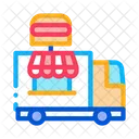 Fast Food Truck Icon
