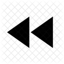 Rewind Back Previous Icon
