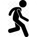 Fast Hurry Walking Icon
