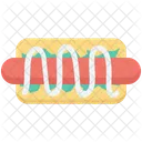 Fast Food Hotdog Icon