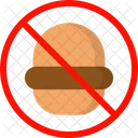 Fast Food Forbidden Icon