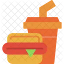 Fast Burger Food Icon