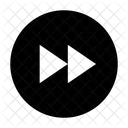 Fast Forward Double Icon