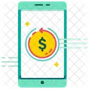 Fast Money Refunding Refund Money Icon