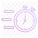 Fast Time Time Clock Icon