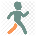 早歩き、歩く、走る アイコン