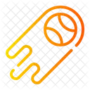 Fastball Fire Baseball Icon