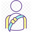 Fasten seat belt  Icon