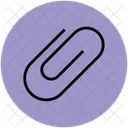 Fastener Clip Stationery Icon