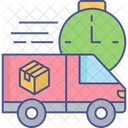 Fastest Delivery Logistic Delivery Shipping Icon