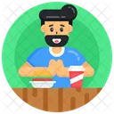 Junkfood Fastfood Burger Symbol