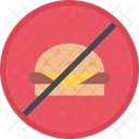 Fastfood not allowed  Icon