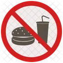 No Food Drinks Icon