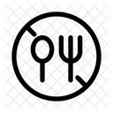 Fasting Abstain Food Icon