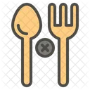 Fasting Ramadan Fork Icon