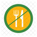Fasting Food Sign Icon
