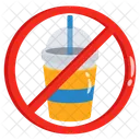 Fasting Ramadan No Drinks Icon