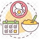 Christianity Food Fasting Icon