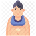 Fat Female  Icon