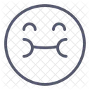 Fat Face Emotion Icon