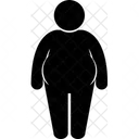 Fat Man Heavy Man Fatty Man Icon