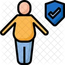 Fat Insurance Protection Icon