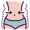 Fat Reduction Fat Lose Icon