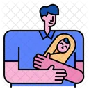 Father Dad Baby Icon