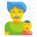 Father And Kid  Icon