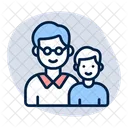 Fatherhood Father Son Icon