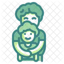 Father And Son Hug Son Icon