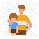 Father And Son Father Dad Icon