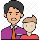 Father And Son Father Man Icon