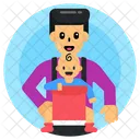 Baby Carry Father Babywearing Fatherhood Icon
